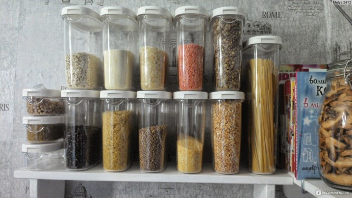 Хранить сыпучие продукты в пакетах теперь легко