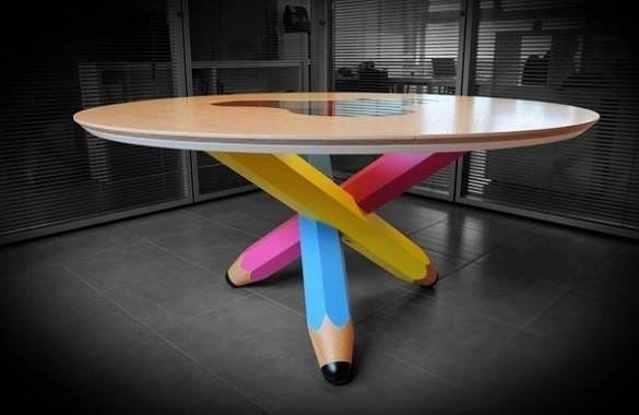 ​Идеи создания необычных столов