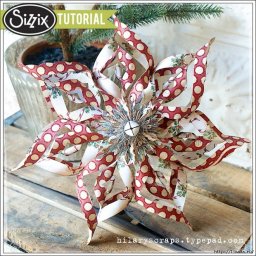 Интересная техника выполнения декоративного цветка