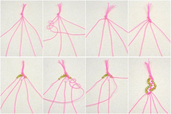 ​Браслет в бесконечно нежной расцветке