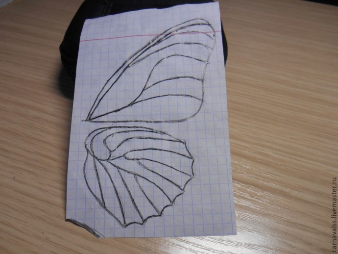 Интерьерная бабочка