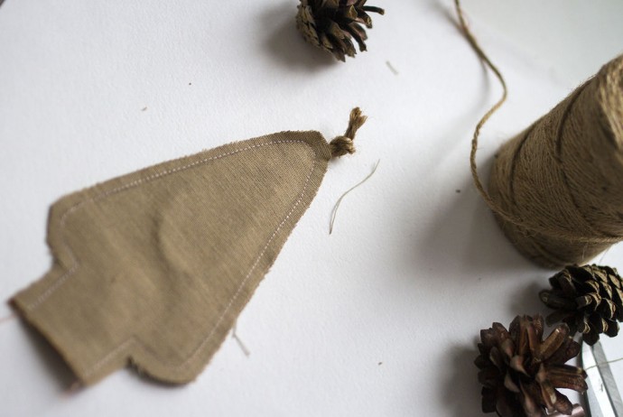 Шьём милые ёлочки