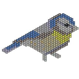 ​Маленькие птички из бисера