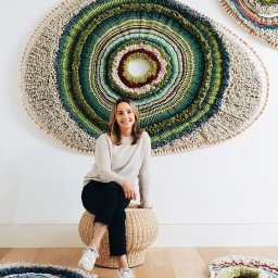 Настенные плетеные коврики