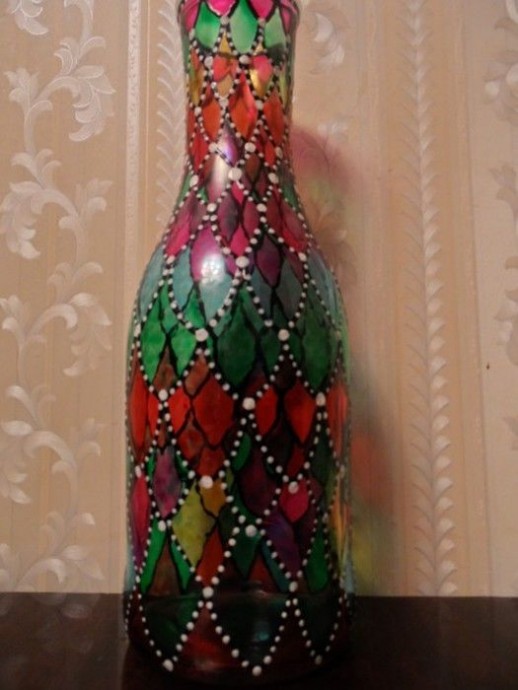 Необычный абажур из джута: мастер-класс