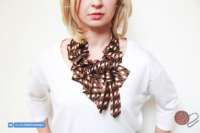 Новое применение старым мужским галстукам