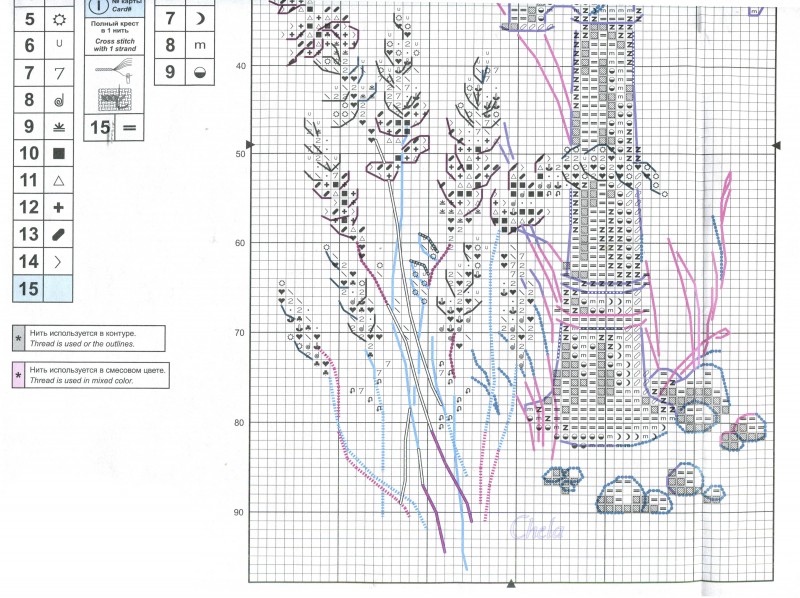 Простая и нежная вышивка