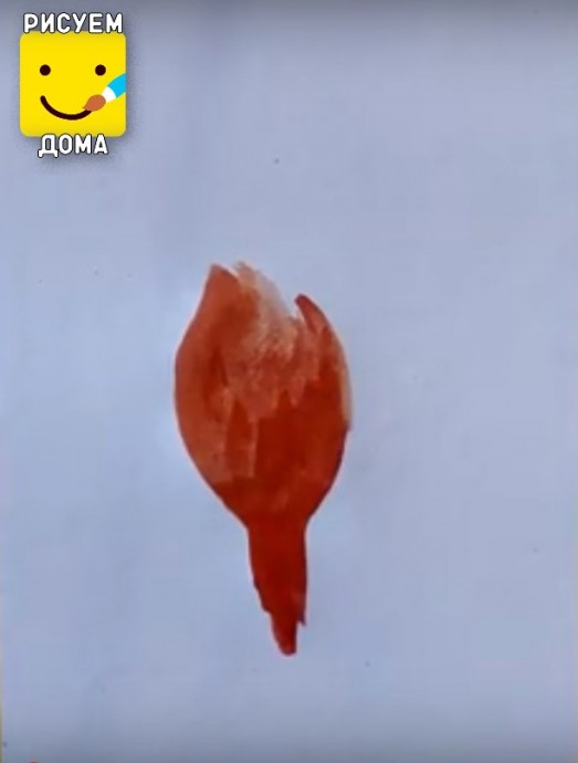 Рисуем красного кардинала: мастер-класс