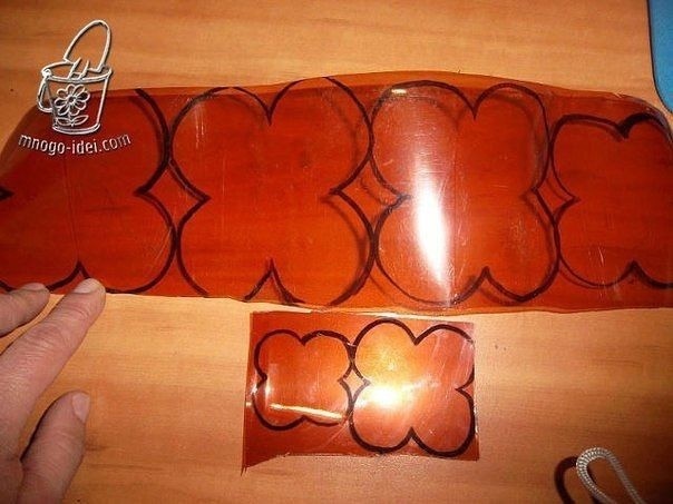 ​Розы из пластиковых бутылок