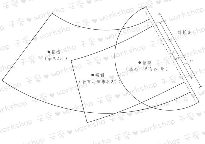 ​Шьем шляпу-панаму с цветком на лето