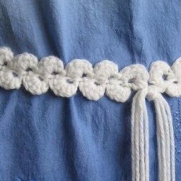 ​Вязаный поясок