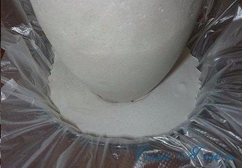 Делаем садовые грибочки из гипса