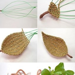 Плетение в интерьере