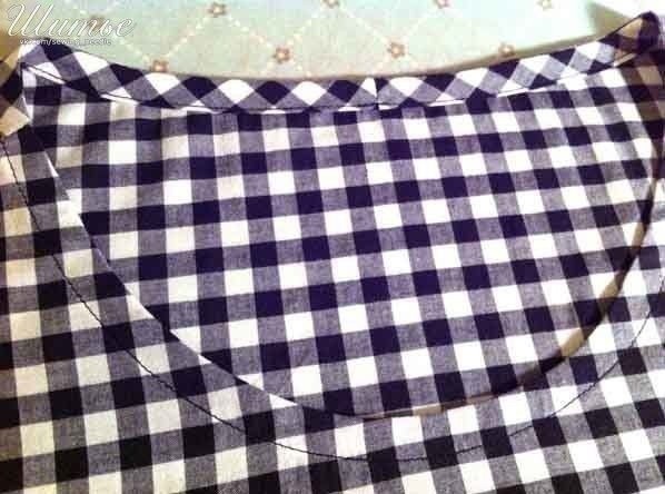 Обтачка горловины: технология