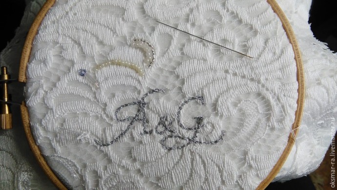 Подушечка для обручальных колец