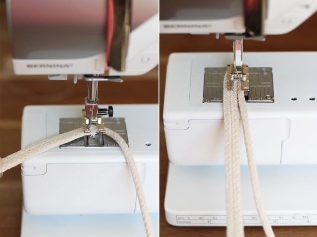 Сумка из веревки