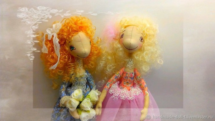 Тонкости создания текстильной куклы на каркасе