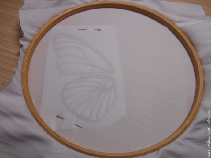 Интерьерная бабочка