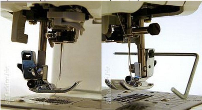 Лапки и приспособления, помогающие сделать ровную строчку