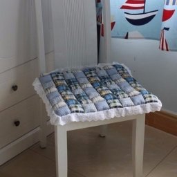 Мягкая сидушка для стула своими руками