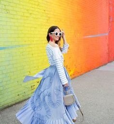 ​Необычные длинные юбки