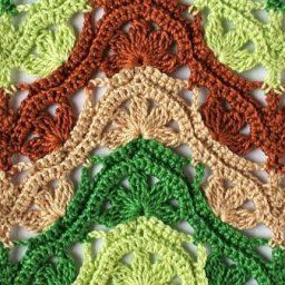 Очень красивый многоцветный узор "Миссони"