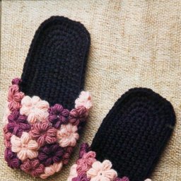 Превосходные шлепанцы "Цветы"