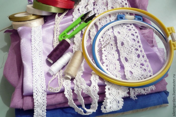 Создаем текстильный очечник с вышивкой