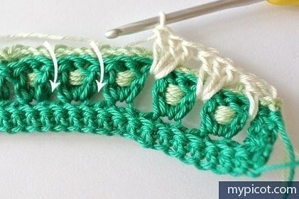 Узор для толстого уютного коврика