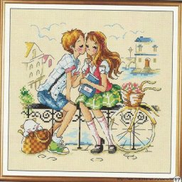 ​Вышивка крестиком "Свидание"