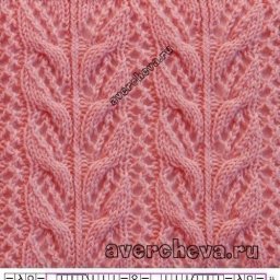 ​Разные и ажурные узоры спицами в ваши копилочки