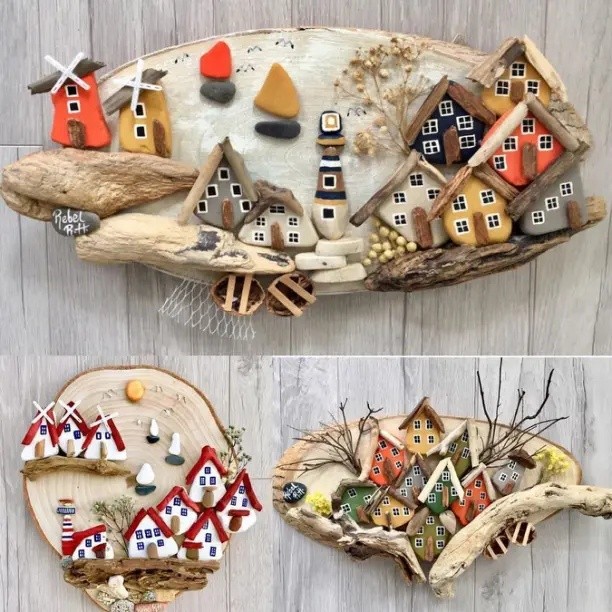 ​Домики из коряг