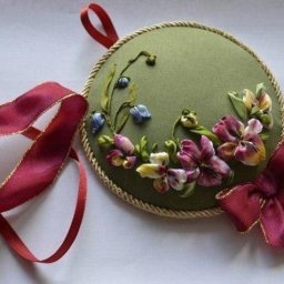 Игольница из двух дисков: мастер-класс