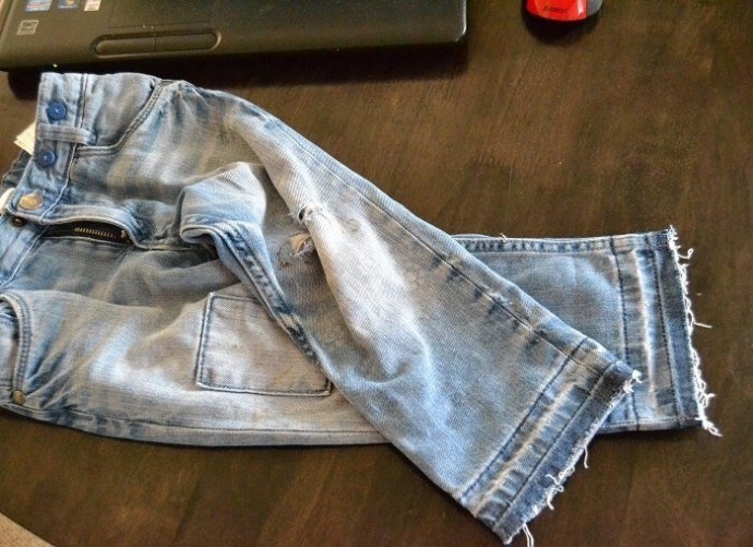 ​Как удлинить детские джинсы