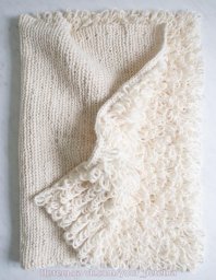 ​Как вывязать махровое полотно своими руками