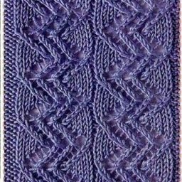 ​Красивый узор с зигзагом