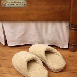 Шьем теплые мягкие спа-тапочки