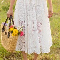 ​Лёгкая ажурная юбка