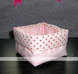 Текстильная корзинка: мастер-класс