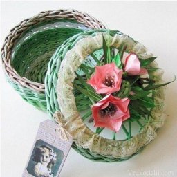 Мастер-класс по плетению корзинки