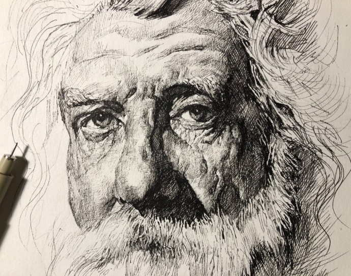 Портрет пожилого мужчины