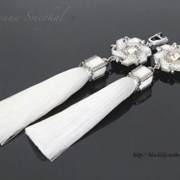 Шикарные колпачки для серёжек-кисточек