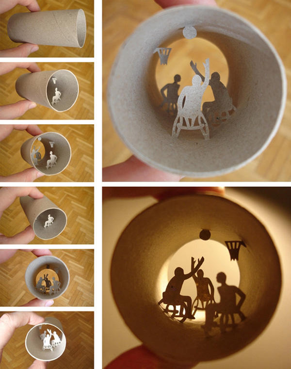 Целый мир в бумажных цилиндрах: вдохновляющие идеи