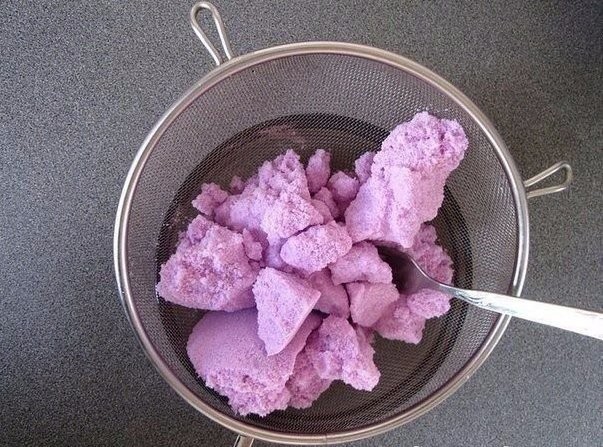 Цветной песок своими руками