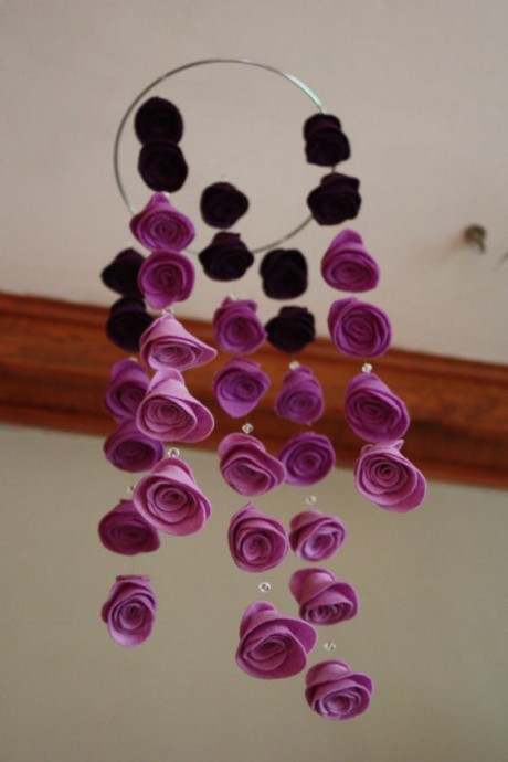 Цветочные мобили