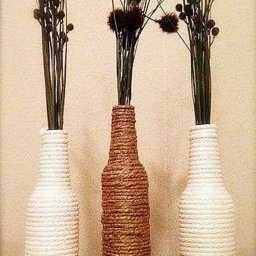 Декор с помощью бечевки