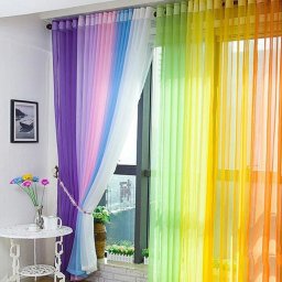 Идеи для пошива кухонных штор и занавесок