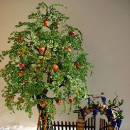 Яблони из бисера: вдохновляющие идеи