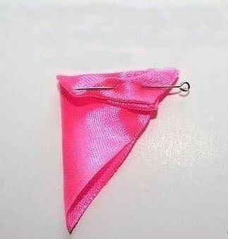 Объёмные розы из атласных лент