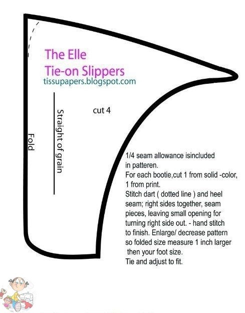 Тапочки из тряпочки Тапочки из тряпочки